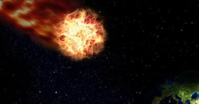 Comet, Set To Strike The Earth